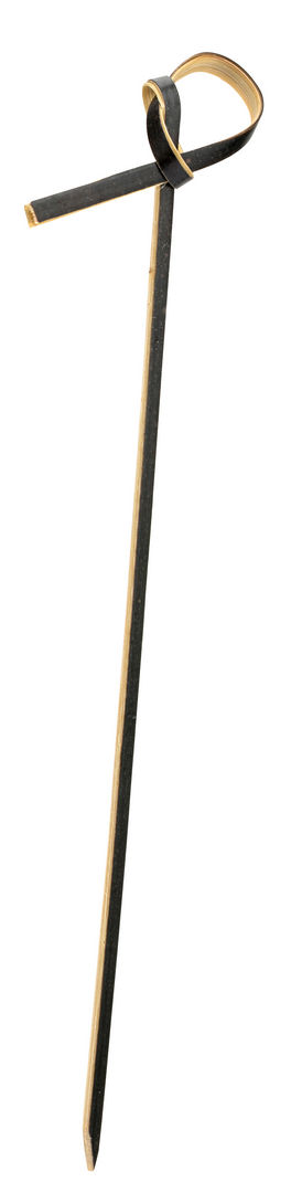 Bamboo Black Knotted Skewer 5